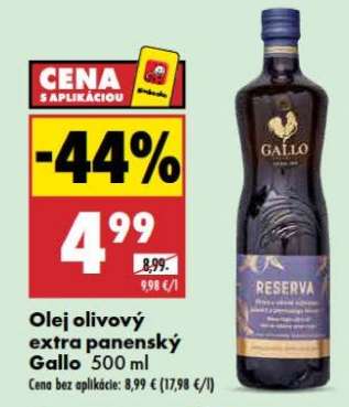 Olej olivový extra panenský Gallo 500 ml