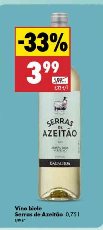 Vino biele Serras de Azeitão