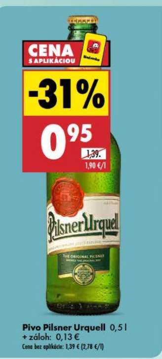 Pivo Pilsner Urquell 0,5 l