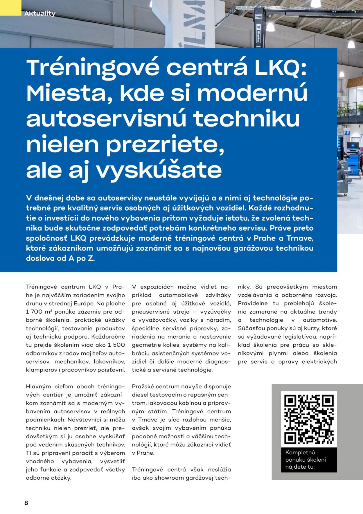 Leták LKQ. Strana 8