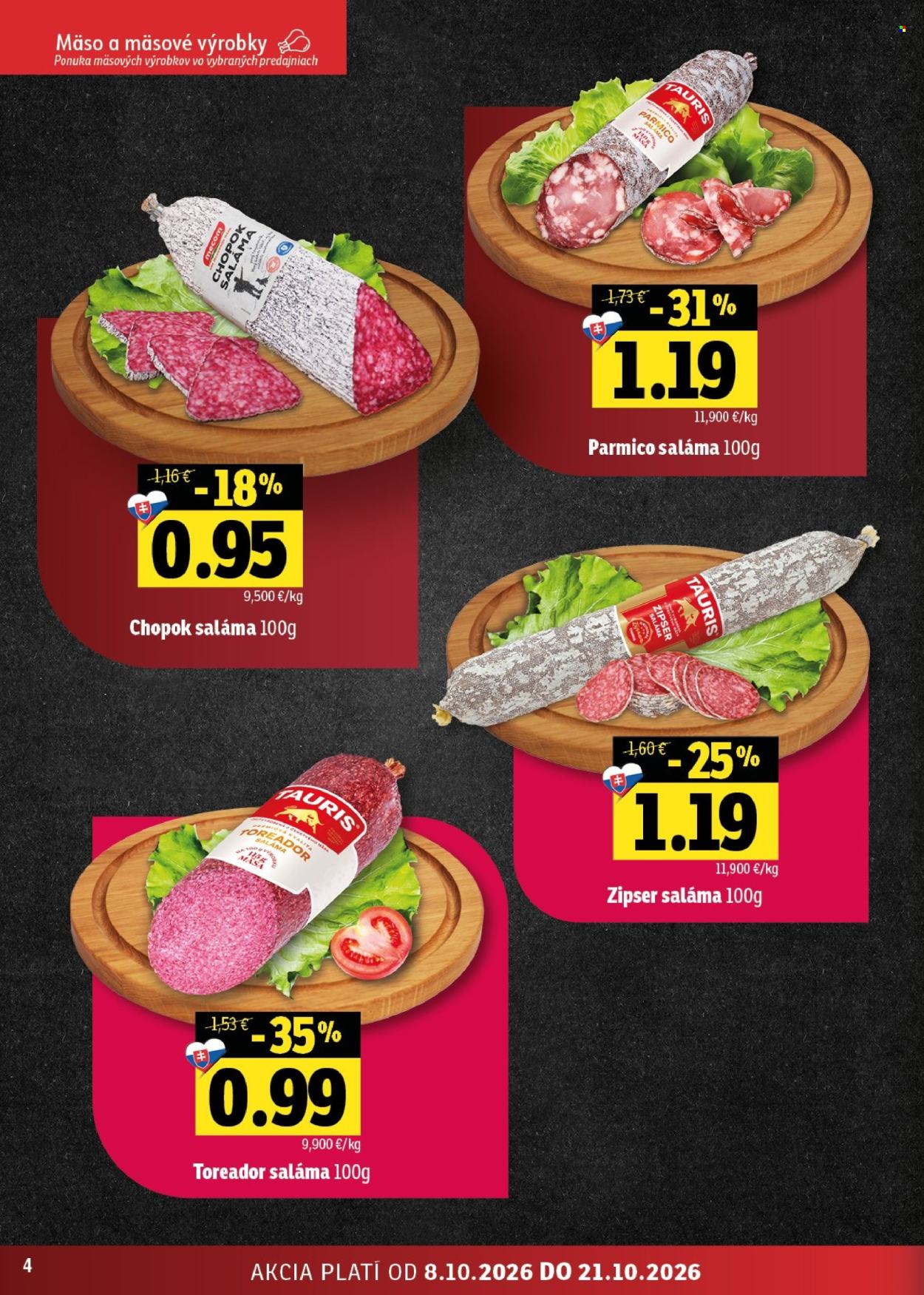 Leták FRESH - 8.10.2026 - 21.10.2026. Strana 4