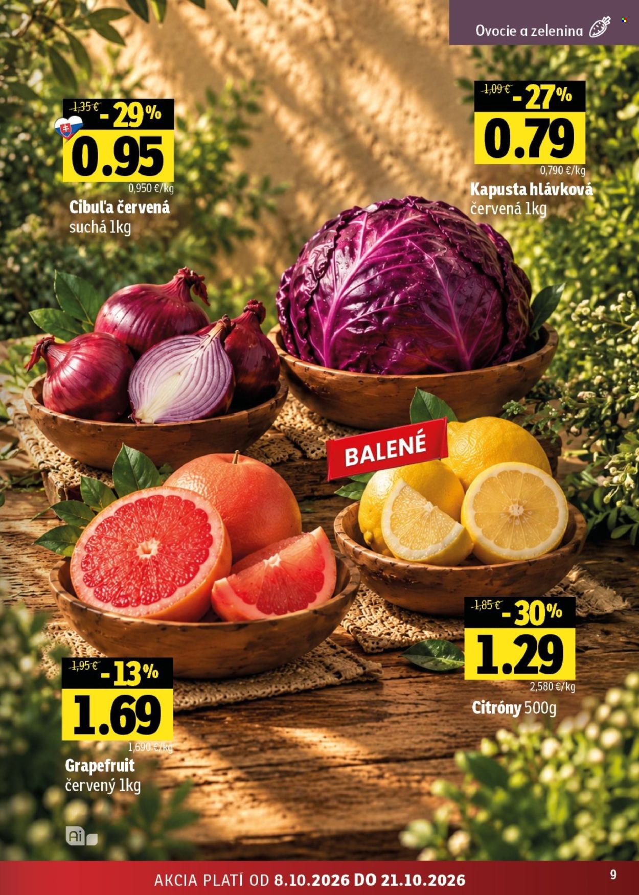 Leták FRESH - 8.10.2026 - 21.10.2026. Strana 9