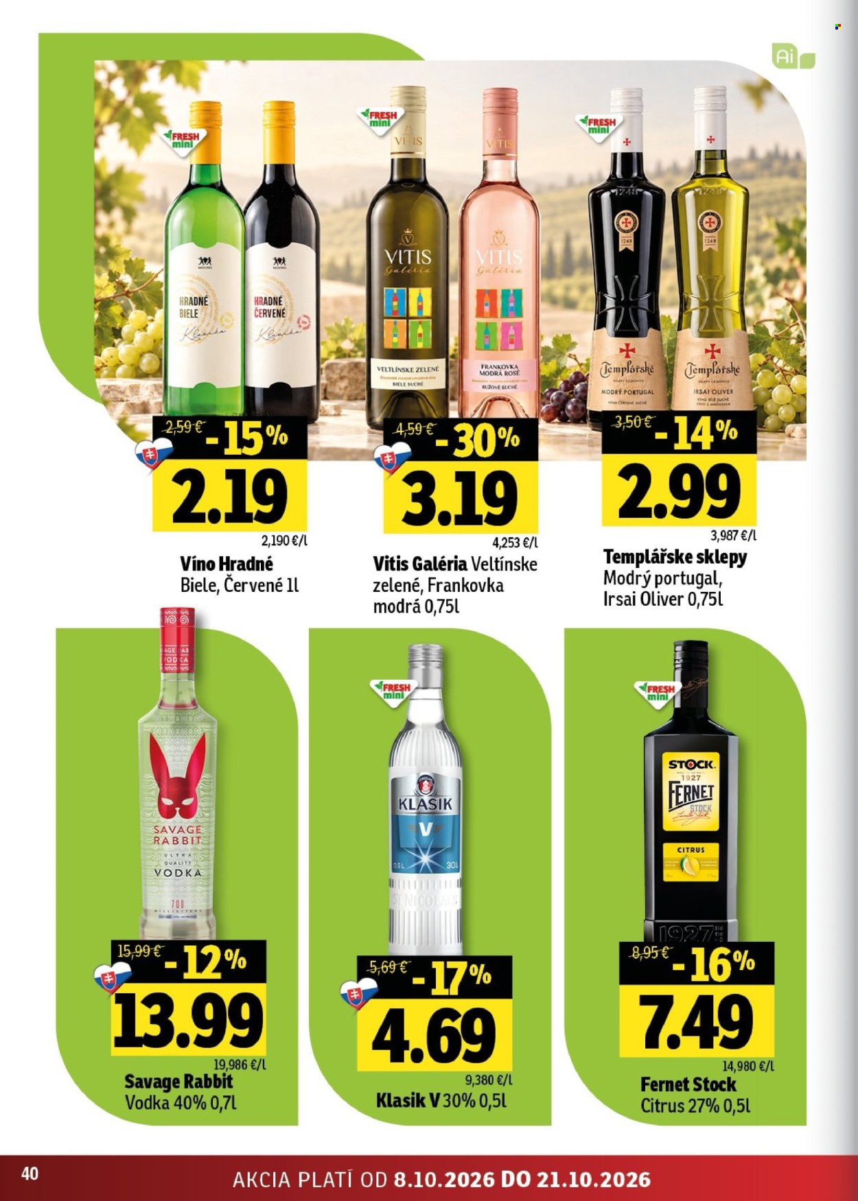Leták FRESH - 8.10.2026 - 21.10.2026. Strana 40