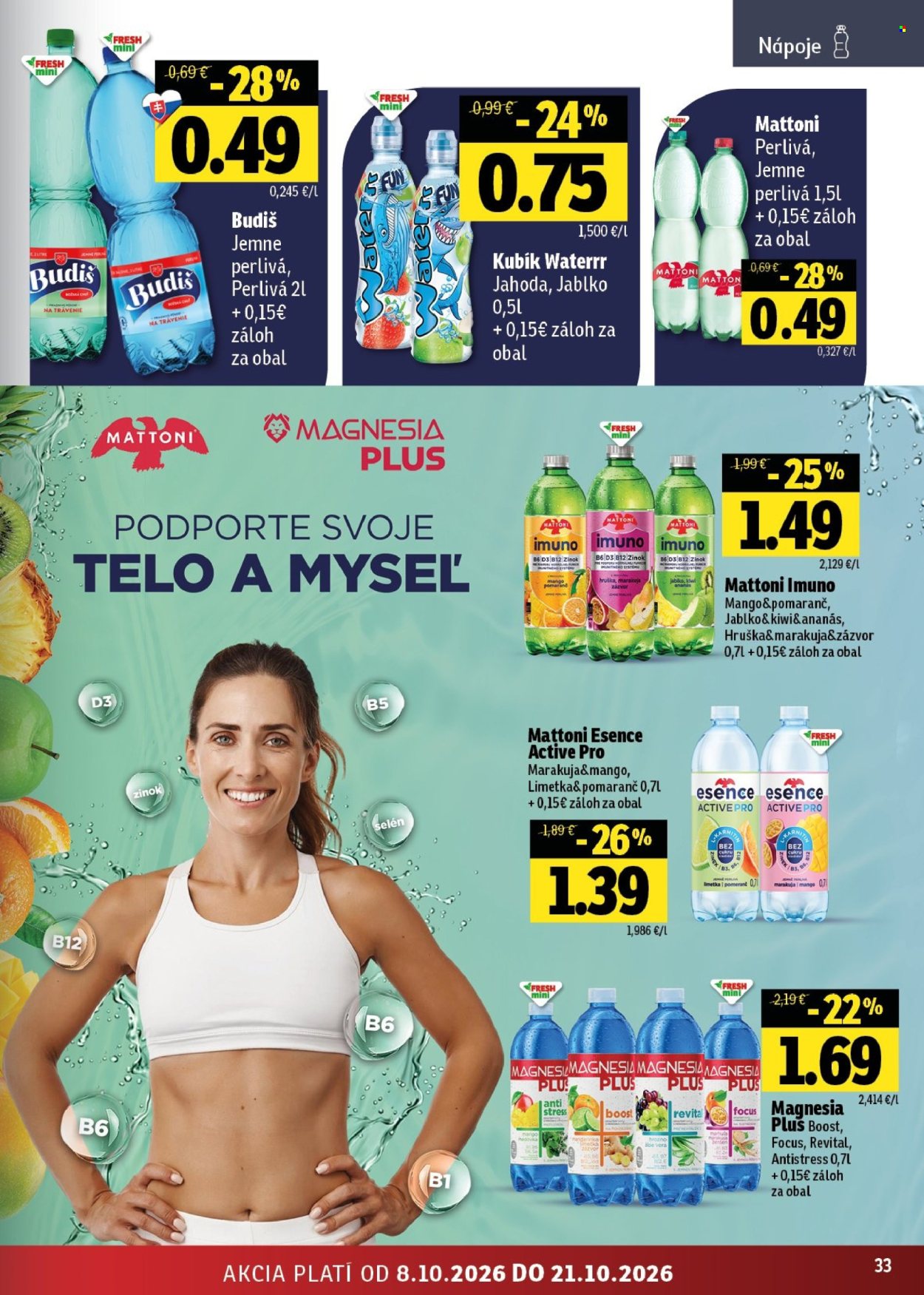 Leták FRESH - 8.10.2026 - 21.10.2026. Strana 33