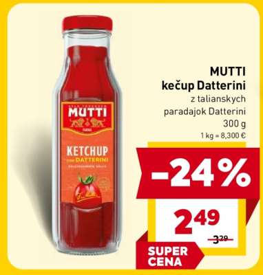MUTTI kečup Datterini