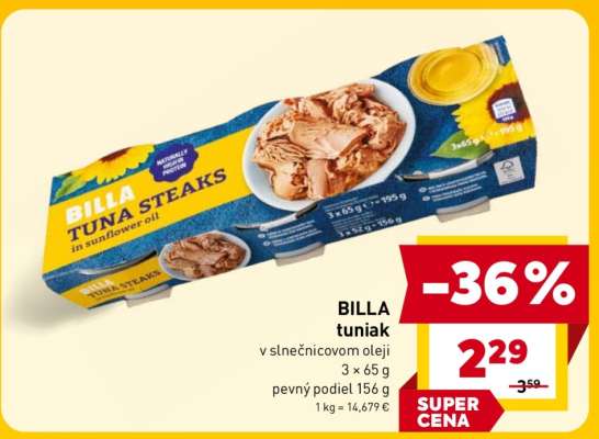 BILLA tuniak