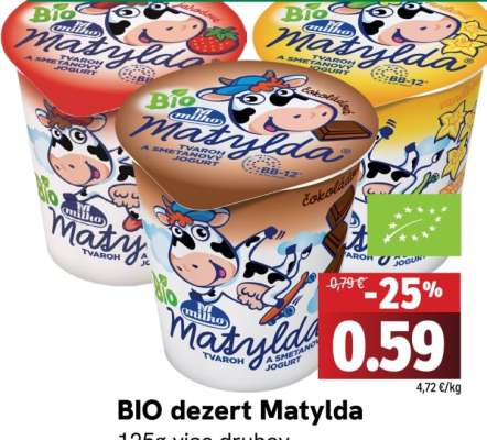 Bio dezert Matylda
