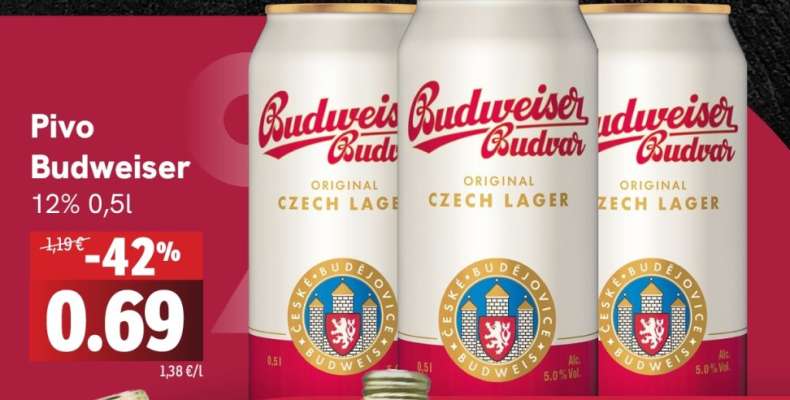 Pivo Budweiser