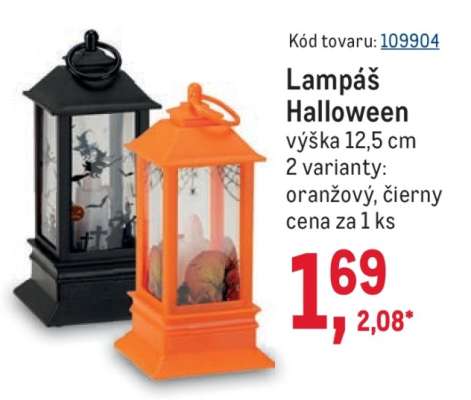 Lampáš halloween