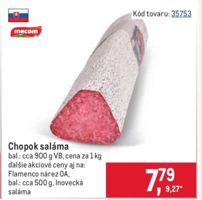 Chopok saláma