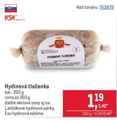 Hydinová tlačenka