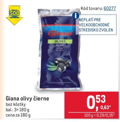 Giana olivy čierne
