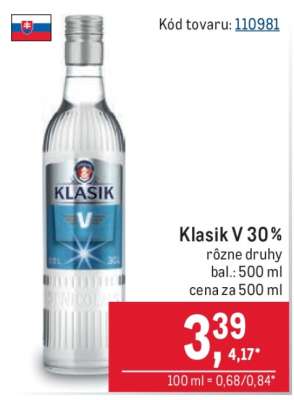 Klasik V 30 %