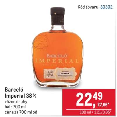 Barceló Imperial 38 %