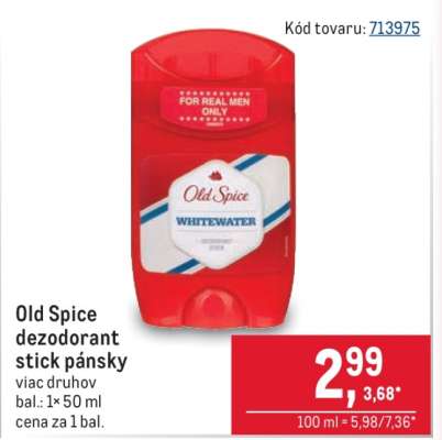 Old Spice dezodorant stick pánsky