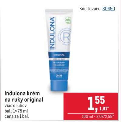 Indulona krém na ruky original