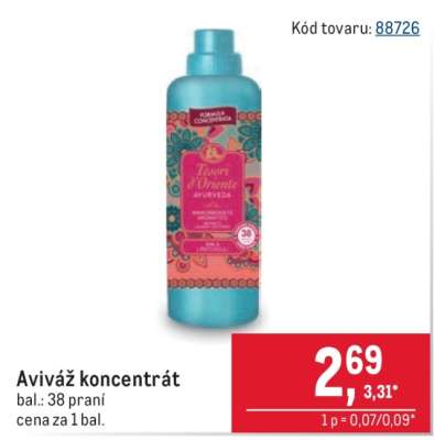 Aviváž koncentrát