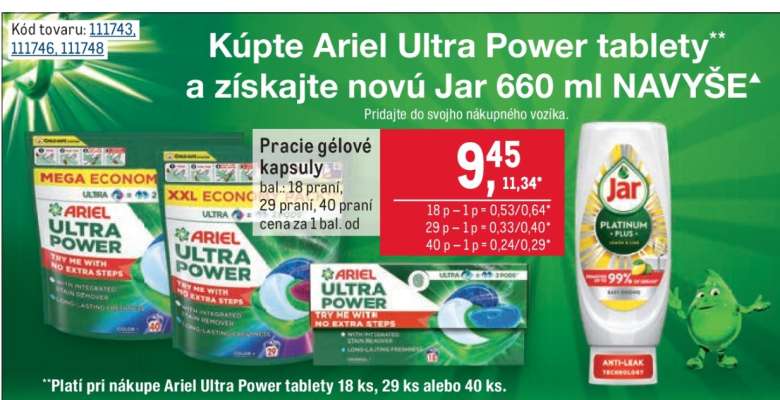 Pracie gélové kapsuly