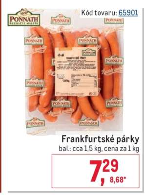 Frankfurtské párky