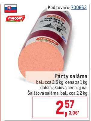 Párty saláma