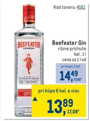 BEEFEATER GIN