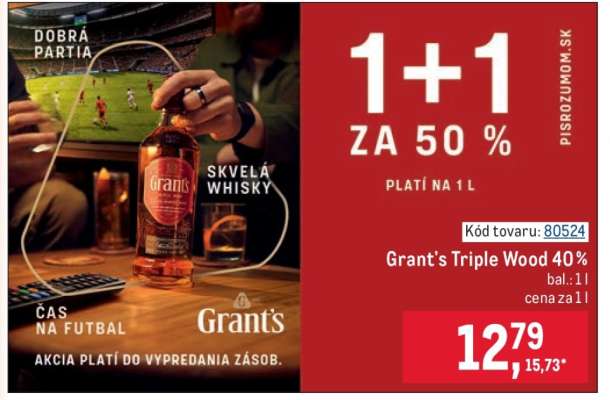 Grant's triple wood 40%