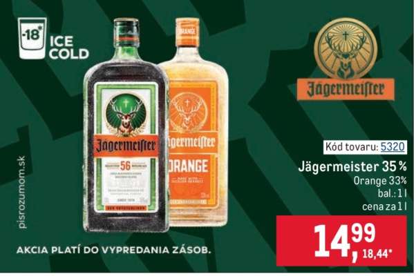 Jägermeister 35%