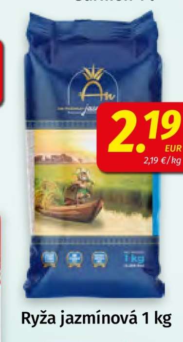 Ryža jazmínová 1 kg