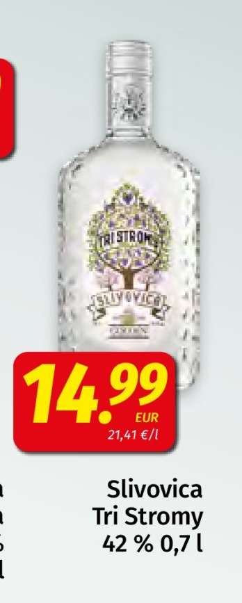 Slivovica Tri Stromy 42% 0,7 l
