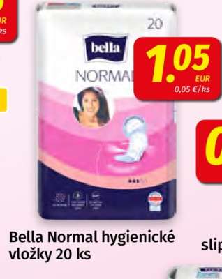 Bella Normal hygienické vložky 20 ks