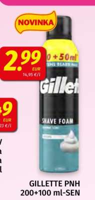 GILLETTE PNH 200+100 ml-SEN