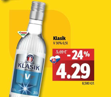 Klasik V 30% 0,5L
