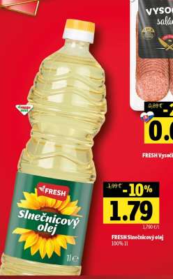 FRESH Slnečnicový olej