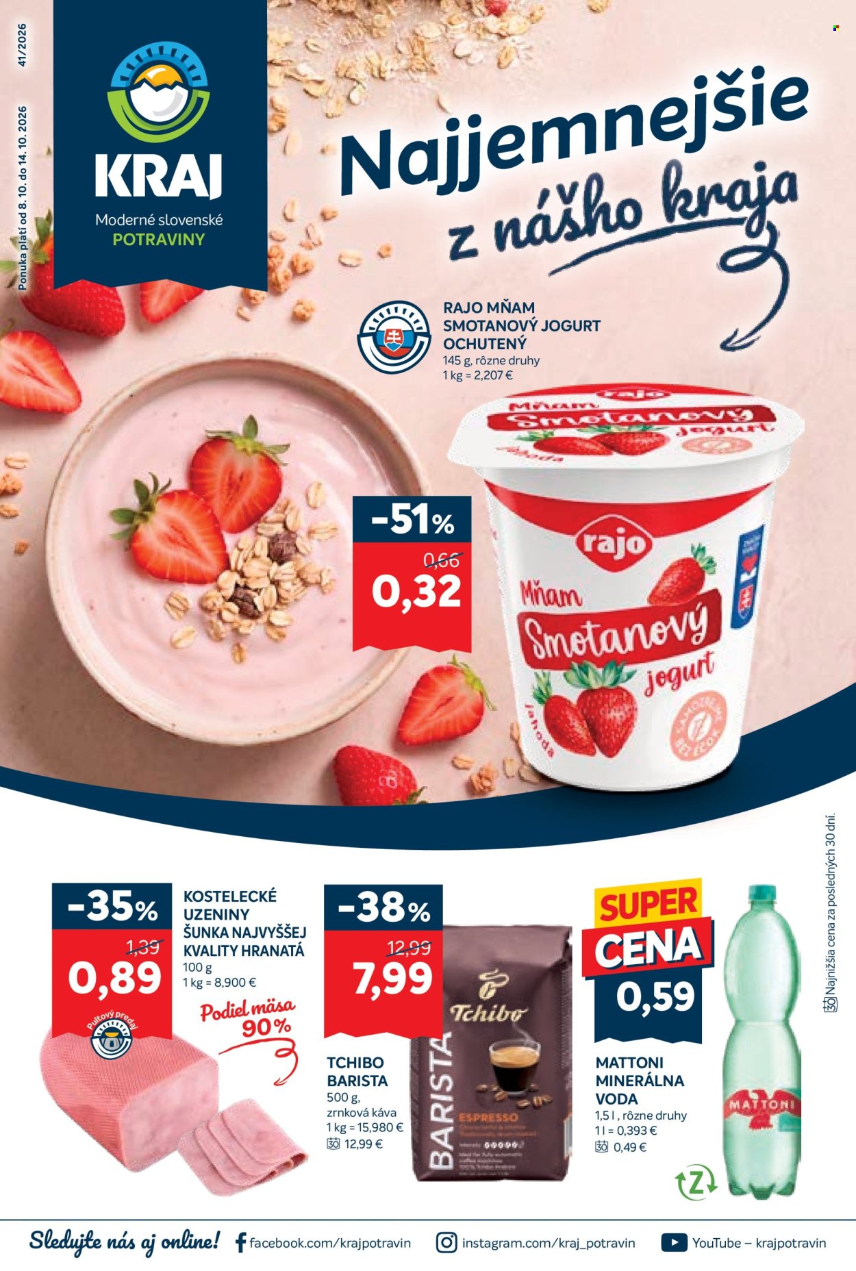Leták Kraj - 8.10.2026 - 14.10.2026. Strana 1