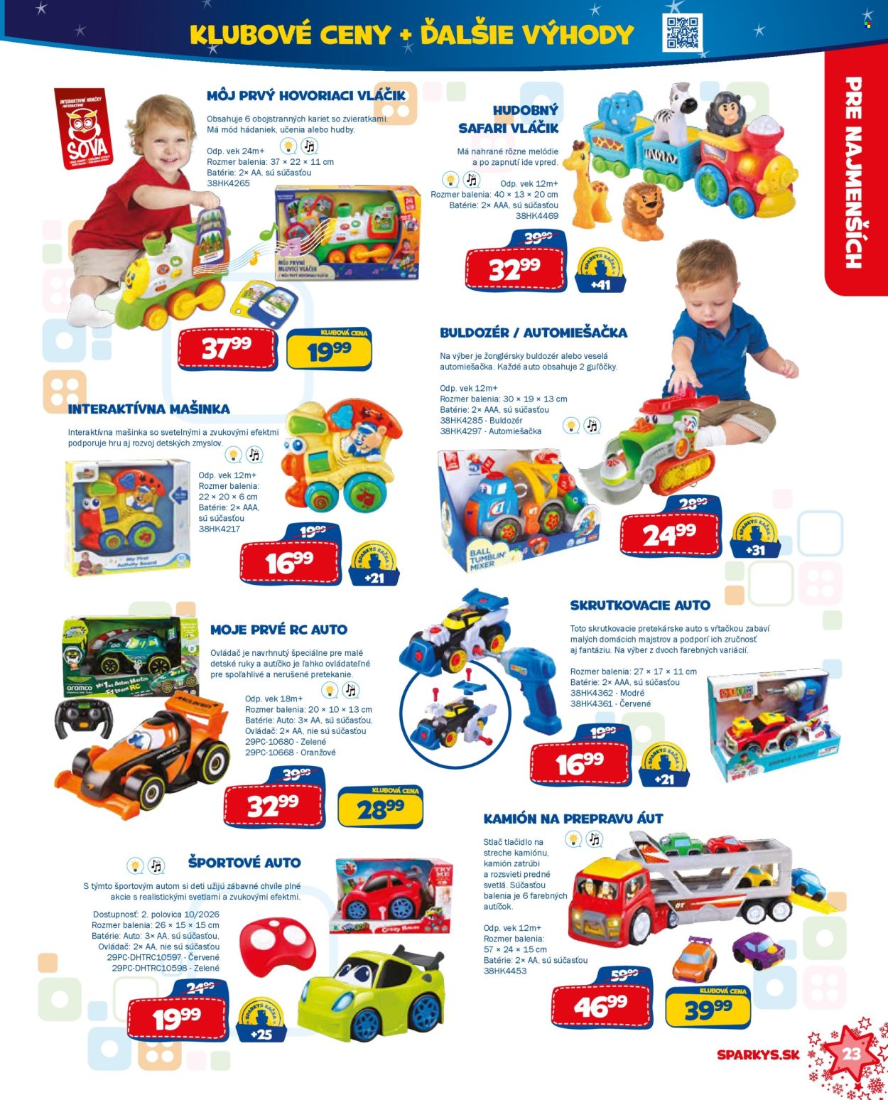 Leták Alltoys. Strana 23