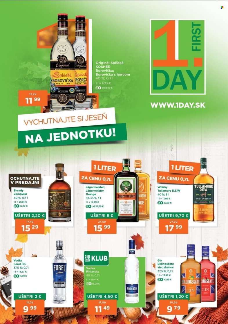 Leták 1Day - 8.10.2026 - 21.10.2026. Strana 1