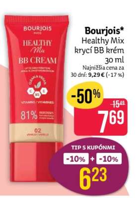 Bourjois* Healthy Mix krycí BB krém 30 ml