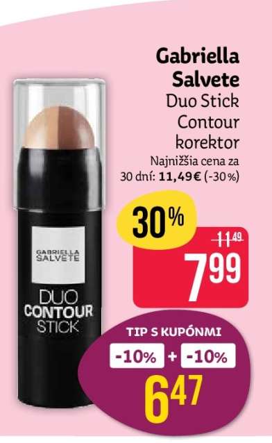 Gabriella Salvete Duo Stick Contour korektor