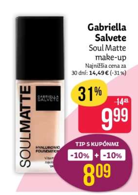 Gabriella Salvete Soul Matte make-up