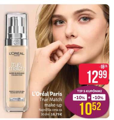 L'Oréal Paris True Match make-up