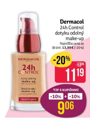 Dermacol 24h Control dotyku odolný make-up