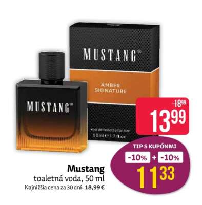 Mustang toaletná voda, 50 ml