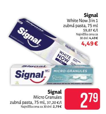 Signal Micro Granules