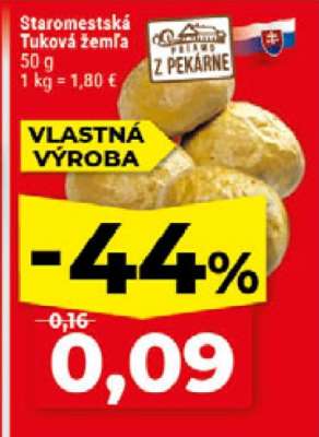 Staromestská tuková žemľa