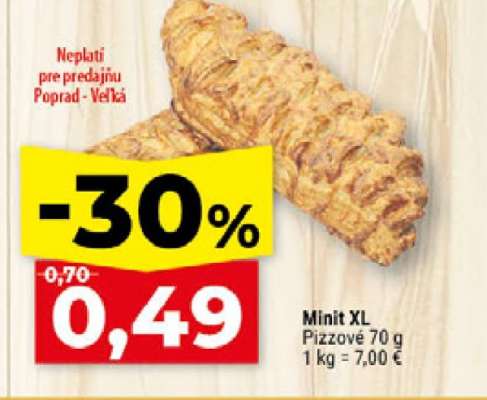 Minit XL pizzové