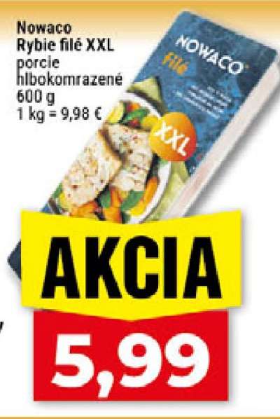 Nowaco Rybí filé XXL