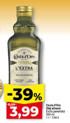 Costa d’Oro Olej olivový extra panenský