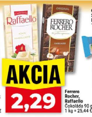 Ferrero Rocher/Raffaello