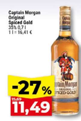 Captain Morgan Original Spiced Gold