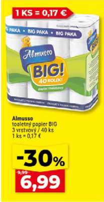 Almusso toaletný papier BIG